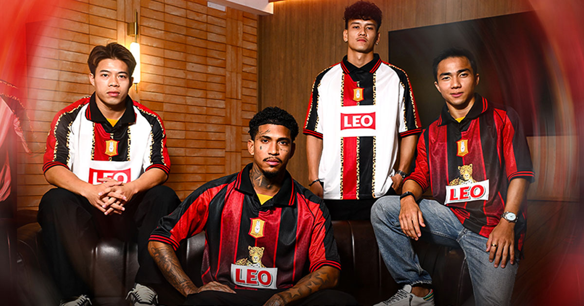 “บีจี ปทุม” เปิดตัวชุดเรโทรย้อนยุค ที่จับมือกับ LEO